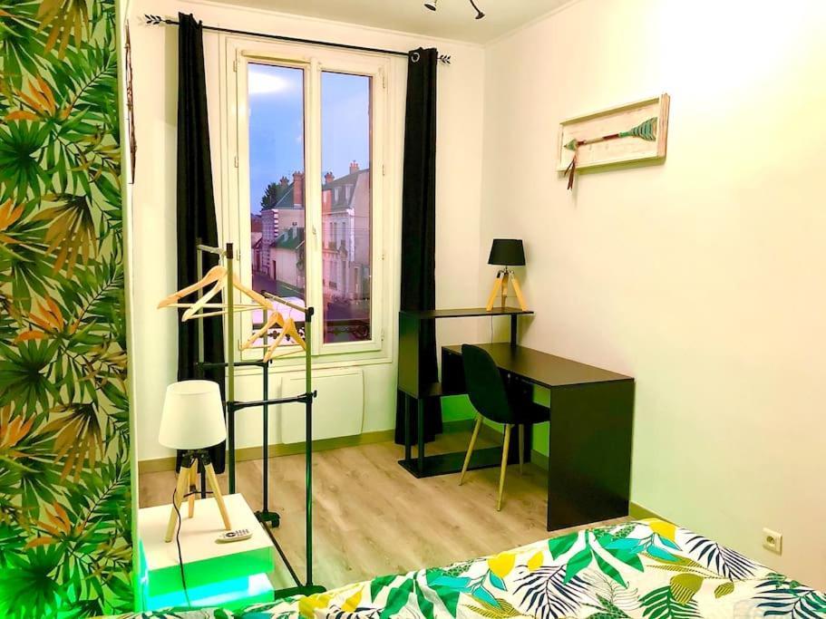 Le Led Room,Centre Ville Place De Parking Gratuite Sens Exterior photo